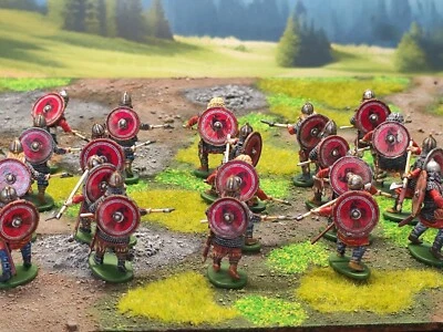 28mm DPS painted Ancient Dark age Byzantine Vikings Varigian Foot Guard 24 HW336 - Image 1 of 4