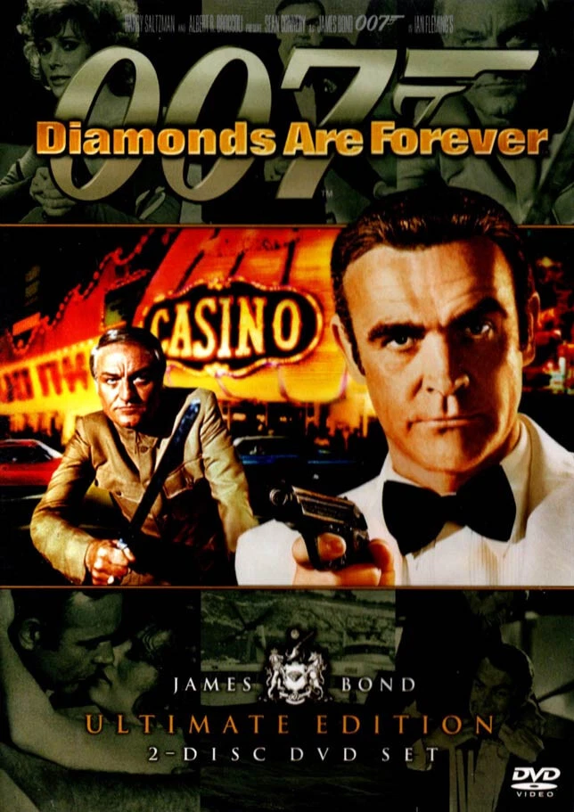 James Bond 007 'Diamonds Are Forever' - Ulimate Edition - Sean Connery - 2 DVDs - image 1 of 1