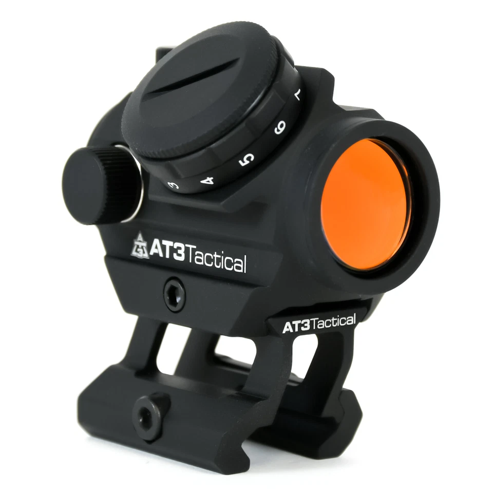 AT3 Tactical RD-50 PRO Red Dot Reflex Sight with Picatinny Riser Mount