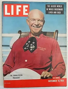 Life Magazine November 14, 1955 - The Convalescing President - Picture 1 of 3
