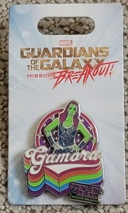 Pin GAMORA Guardianes de la Galaxia Misión Breakout Disney Nuevo en Tarjeta NOC - Imagen 1 de 3