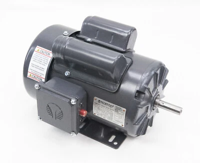 Techtop RD1-RS-TF-56H-4-B-C-1 Motor 1 HP 1800 Rpm 1PH 115/208-230 Volt 56H Frame - Image 1 of 4
