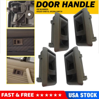 Manija de puerta interior de plástico imprimado para camioneta Toyota Tacoma 89-95 95-2000 Foto 1 de 4