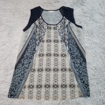 Camisa Blusa Cabi Para Mujer Azul S Transparente Camiseta sin Mangas Ligera Transpirable Informal Foto 1 de 4