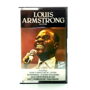 Louis Armstrong - All Stars (1986) - Audio Music Cassette Tape - Imagen 1 de 3
