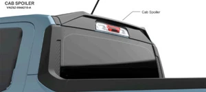 Fits 22-25 Ford Maverick Air Design Rear Roof Cab Spoiler Satin Black FO35D14 - Picture 1 of 6