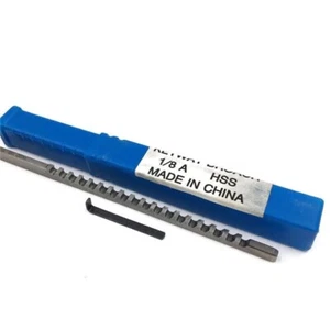1/8" Pollici HSS Keyway Brocca Tipo A Push Dimensione Metrica Strumenti di Ingegneria Accessorio - Foto 1 di 4