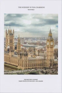 SCENERY IS CHARMING Nueva Tarjeta de Imagen 4""x6"" UNP B2429~Westminister Vista Aérea - Imagen 1 de 4