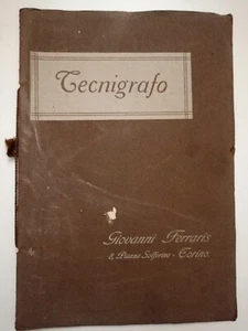 OV1 Il Tecnigrafo Giovanni Ferraris Torino 1910 Universal Drafting Machine Cleve - Imagen 1 de 7