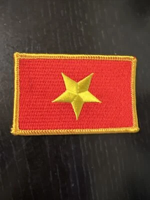 Vietnam Flag embroidered patch - Image 1 of 2