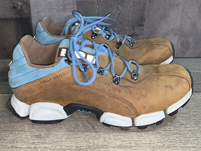 Helly Hansen Marrón Cuero Verde azulado Talla 7.5 Correr Senderismo Aire Libre Deportes Zapatos Foto 1 de 4