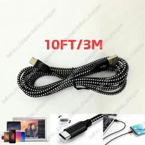 USB C Cable 10FT FAST Charger Charging Type C Cord For Samsung Galaxy iPhone 15 - Picture 1 of 11