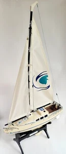 nikko mariner ferngesteuertes Segelboot mit Ständer 19040BC - Bild 1 von 19