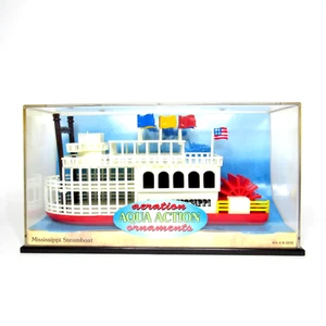 Aeration Aqua Action Ornaments Mississippi Steamboat Hagen New 1980s - Picture 1 of 8