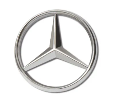 Spilla Pin Mercedes-Benz Stella Logo Originale B66953080 Acciaio Argento - Immagine 1 di 2