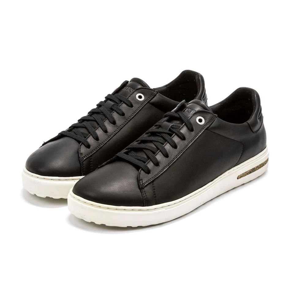 Birkenstock Bend Low Black Leather Sneakers Size 43 Ladies No Insoles