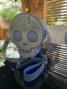 leather Skull, crossbody bag for women (KSK) - Picture 1 of 5