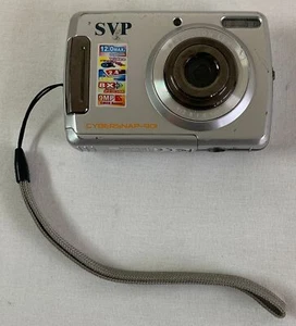 SVP CYBERSNAP-901 digital camera ~ works, no charger, is scuffed up - Picture 1 of 2