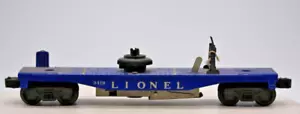 Lionel O Scale Gauge Train Blue Helicopter Car 3419 1:48 No Helicopter - Picture 1 of 5