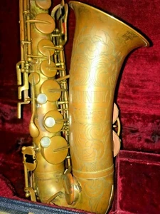 Vintage Rare Selmer Bundy Elkhart Ind. Alto Saxophone Original - Picture 1 of 12