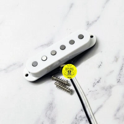 Strat Electric Guitar Middle Pickup Single Coil 50mm Alnico 5 Vintage Cloth Wire - Image 1 of 4