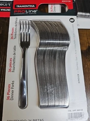 Tramontina ProLine Windsor Dinner Fork, Stainless Steel, 36-count - Image 1 of 4