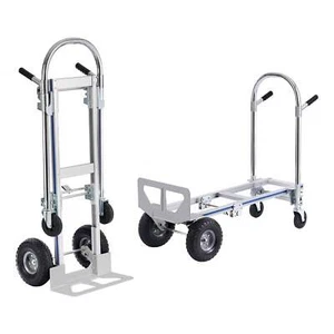VEVOR Aluminum Hand Truck, 2 in 1, 363 kg Max Load Capacity, Heavy Duty Indus... - Picture 1 of 6