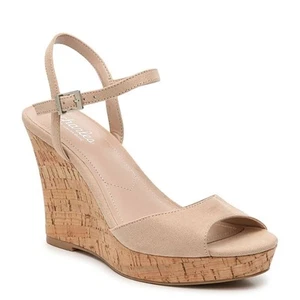Sandali donna Charles By Charles David con zeppa Lambert nudi taglia 10M - Foto 1 di 16