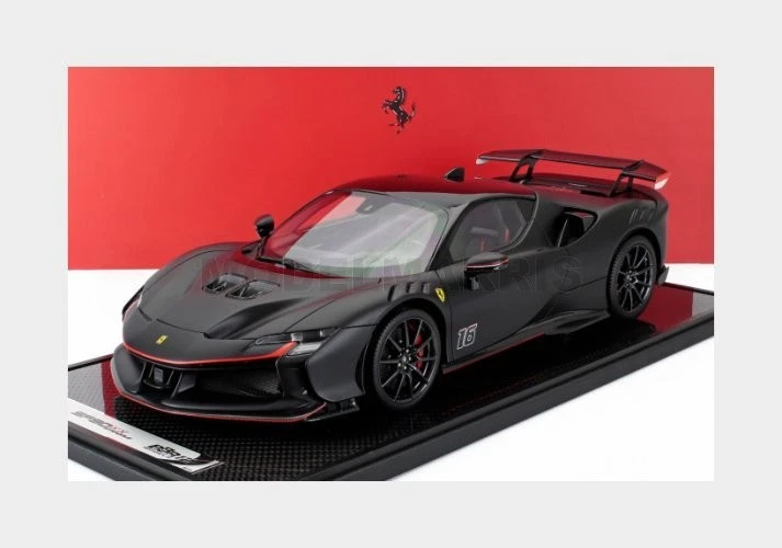 BBR-MODELS BBR1220CL FERRARI - SF90 XX STRADALE N 16 PERSONAL CAR CHARLES LECLER - Immagine 1 di 2