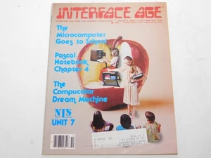 Interface Age October 1979 Volume 4 Vintage Computer Magazine (nice) - Picture 1 of 1