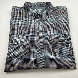 Wrangler Retro Premium Shirt Mens 3XT Multicolor Western Cowboy Long Sleeve - Picture 1 of 10