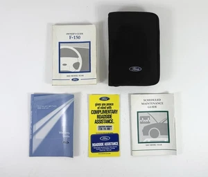 2002 Ford F150 Truck Owner’s Manual Guide Book Set w/ Cloth Case OEM - Picture 1 of 7