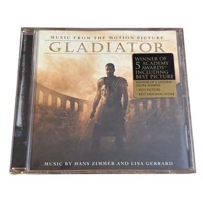 Gladiator movie 2000 OST Soundtrack CD w/ insert Hans Zimmerman Lisa Gerrard - Image 1 of 4