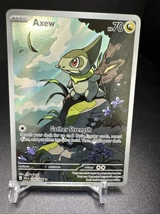 Axew 145/086 Sv: Black Bolt Holo. Illustration selten - Bild 1 von 2