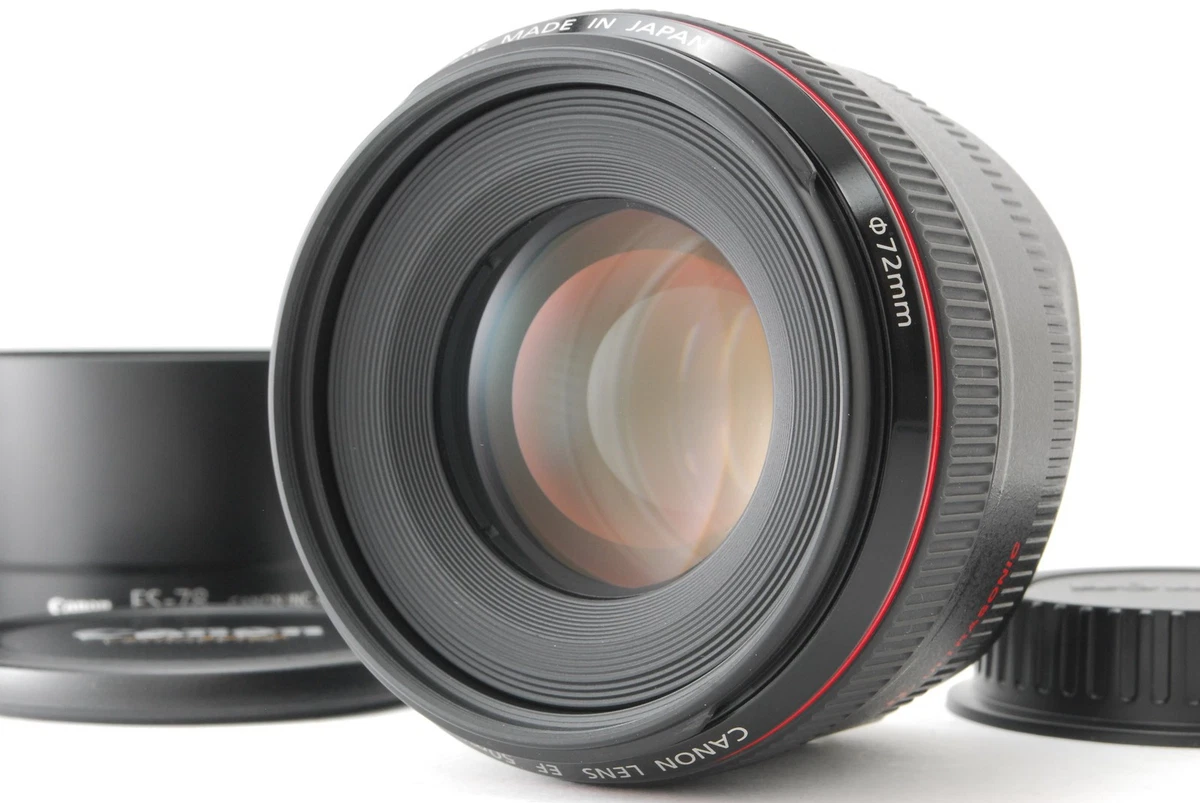 Canon EF 50mm f/1.2L 単焦点レンズ Amazon.co.jp: Canon 単焦点標準レンズ EF50mm F1.2L USM フル