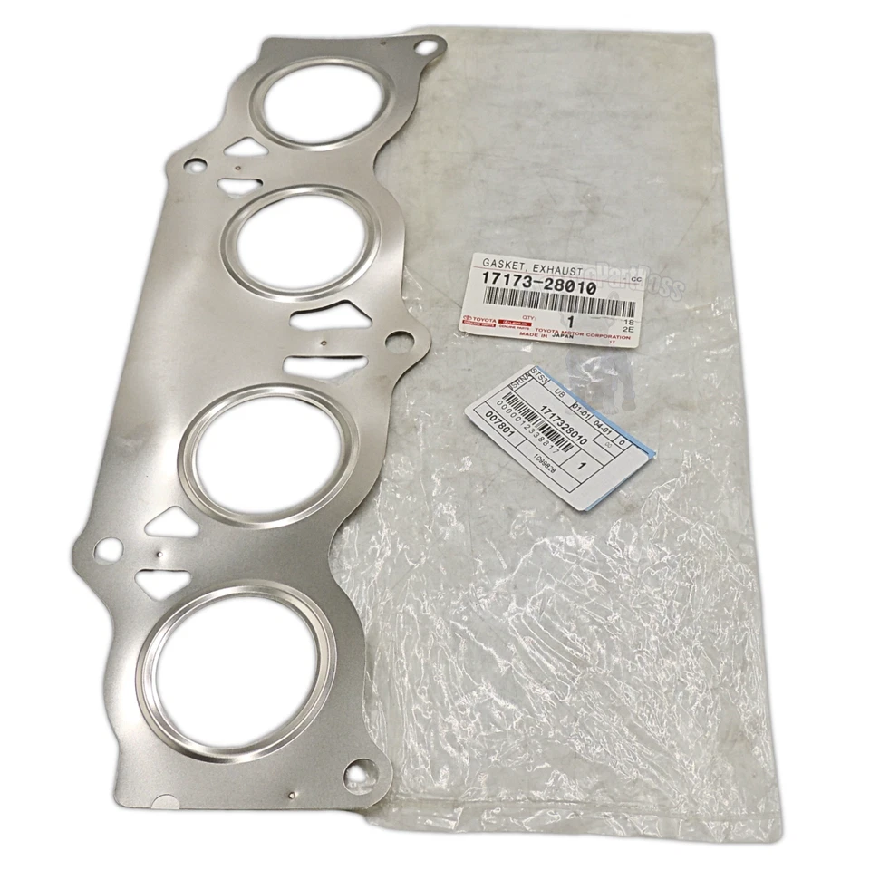 Junta colector escape original Toyota 17173-28010 Foto 1 de 4