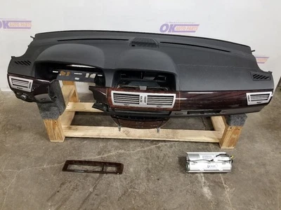 06 2006 BMW 760LI DASH BLACK WITH SRS, WOOD TRIM BEZEL, AND GLOVE BOX Foto 1 de 4