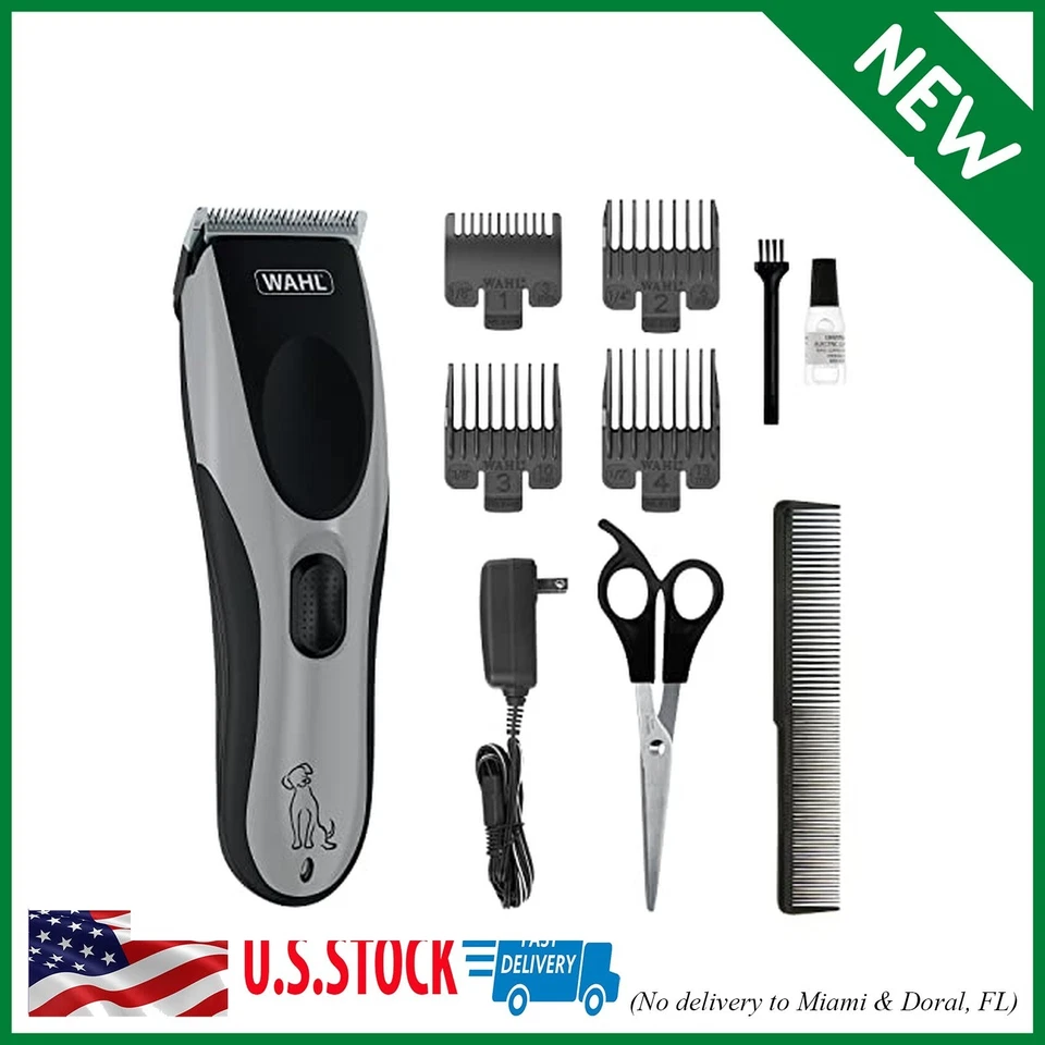 WAHL Professional PET CLIPPERS Dog Grooming Kit Heavy Duty Trimmer Thick Hair US
