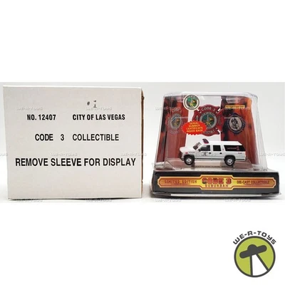 GMC Code 3 Las Vegas Fire Dept. Suburban Die-Cast Vehicle Limited Edition New - Image 1 of 4
