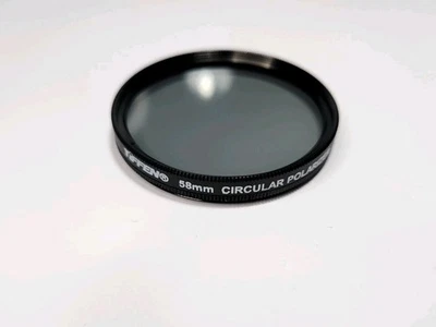 Tiffen 58mm Circular Polarizer Filter Cir-Pl for Nikon Canon Sigma Sony lens - Image 1 of 4