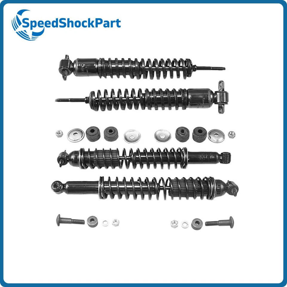 Juego de amortiguador delantero y trasero se adapta a 1978 1979 1980-1988 Chevrolet Monte Carlo Foto 1 de 4
