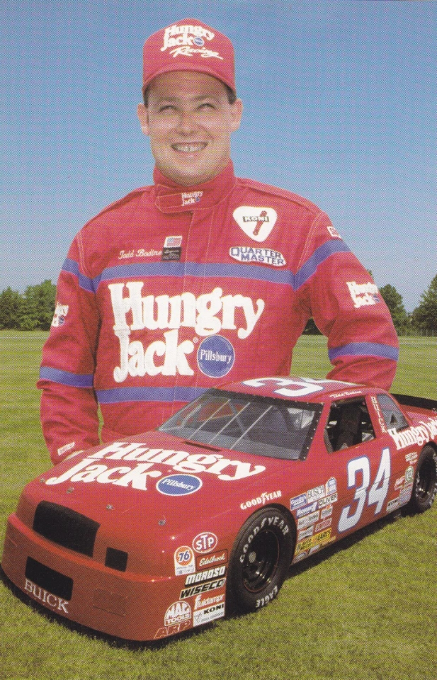 Tarjeta postal Todd Bodine 1991 - Hungry Jack Buick 9" X 6" Foto 1 de 1