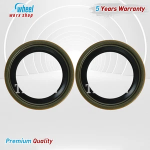 Front Inner Wheel Seal 2x For 1977 1978 Mercedes-Benz 230 2.3L RWD - Picture 1 of 3