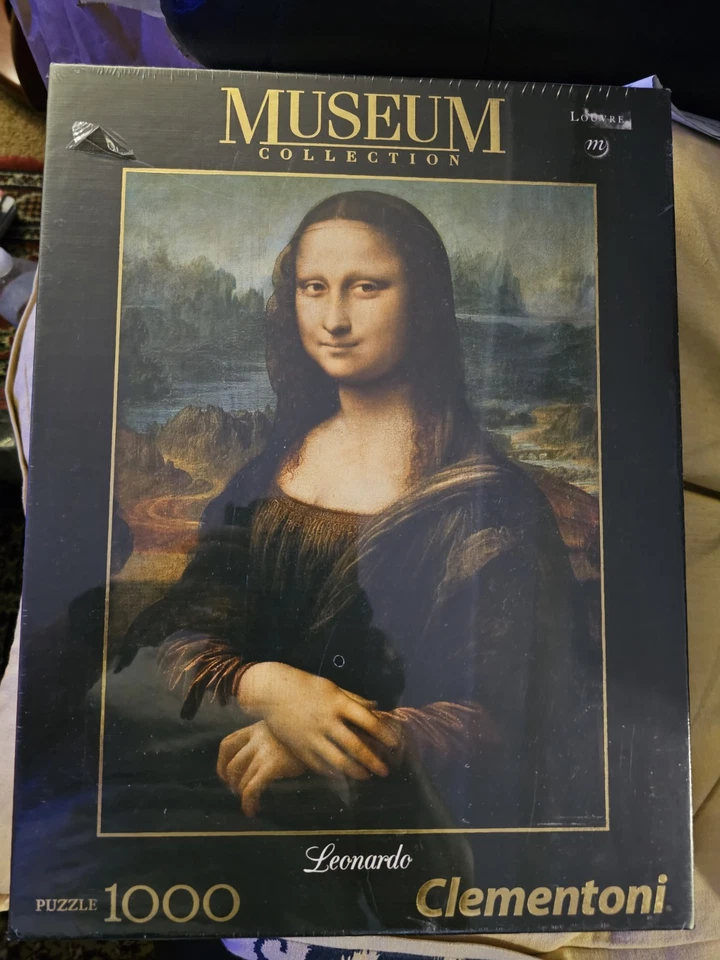 Clementoni Puzzle Leonardo Mona Lisa Museum Collection Unopened 1000 PC