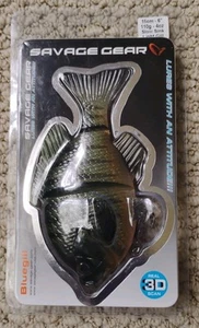 Savage Gear BSS-150-LG Dark GILL- 3D Bluegill Swimbait 6" Floating Redear NEW - Picture 1 of 2