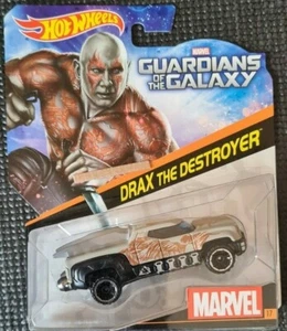 HOTWHEELS Personaje Coche Diecast - GUARDIANES de la GALAXIA - Drax el Destructor - Imagen 1 de 2