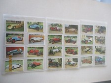 Weston Biscuits Veteran & Vintage Cars 2nd series 1962 Full set of 24 Cards