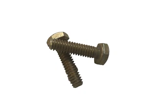 Hex head cap bolt 1" X 1/4" X 20 (4 pack) grade 8 Steel with zinc finish - Picture 1 of 2