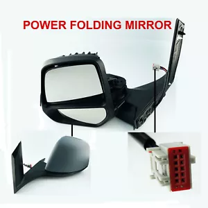 Transit Connect Van 2013-2018 Electric Power Folding Wing Door Mirror Left Side - Picture 1 of 11