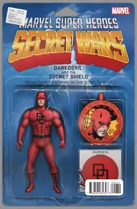 Figura de acción Secret Wars #6 variante casi nueva/como nueva Marvel Daredevil - Imagen 1 de 2